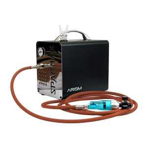 Sparmax Arism Mini Airbrush Compressor (Electric Orange) - A-Z Toy Hobby